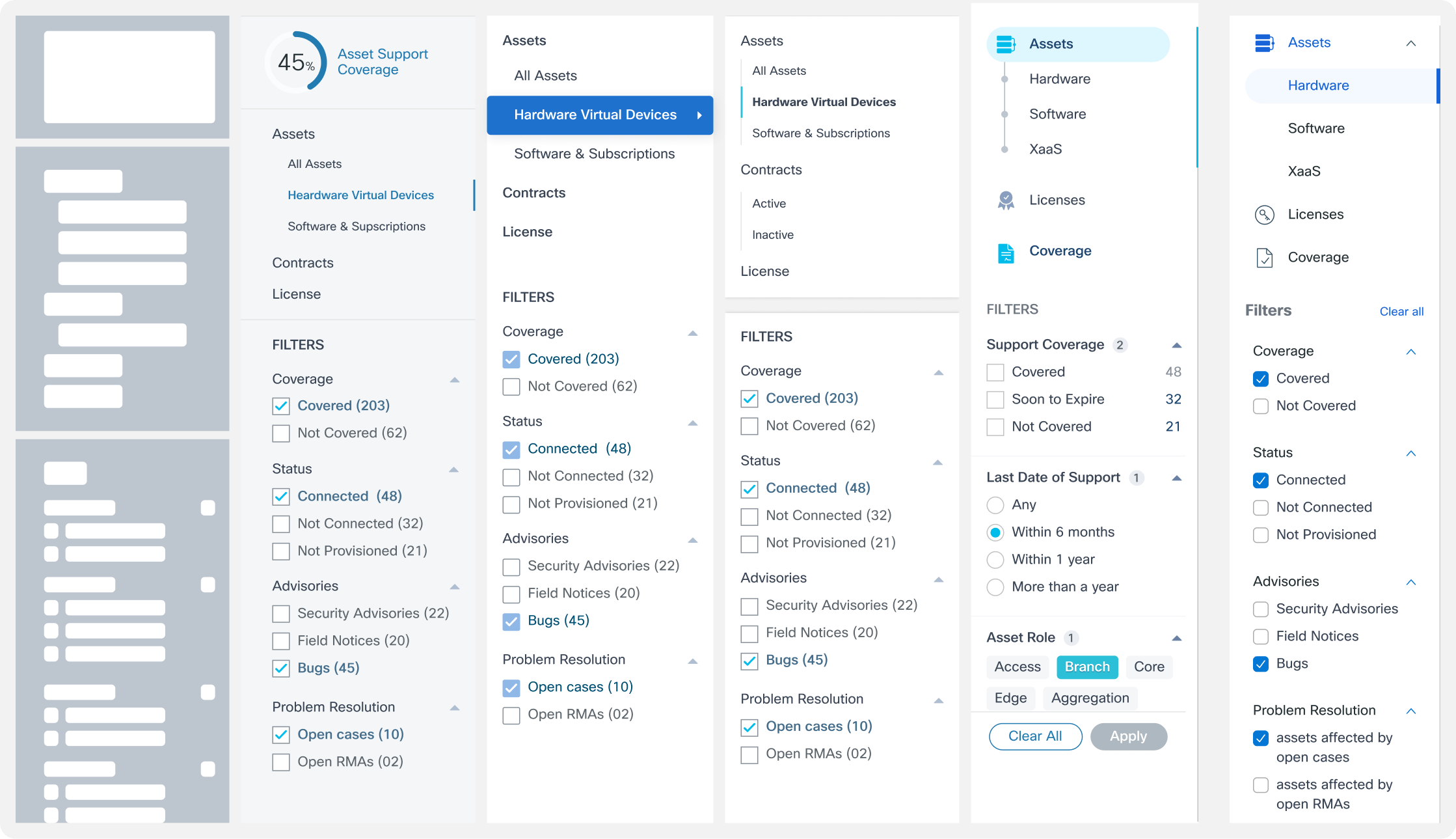 CX Cloud Side Nav